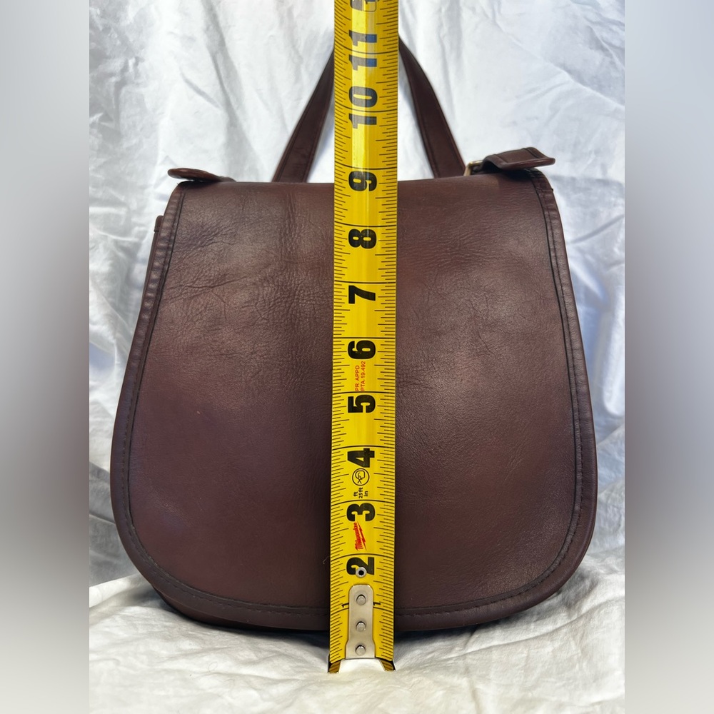 VINTAGE Michael Green Seattle Leather Saddle Bag - Picture 8 of 14
